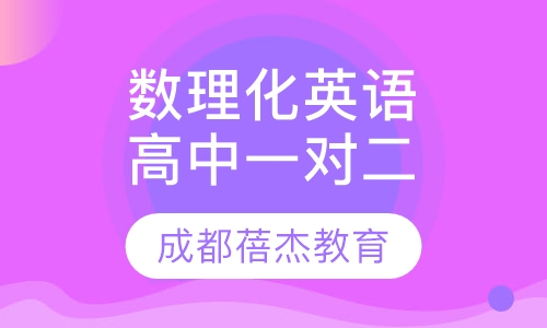 高中数理化、英语一对二辅导