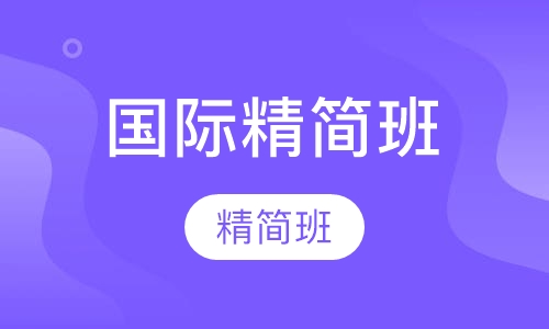 新泽国际精简班
