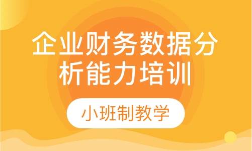 企业财务数据分析能力培训