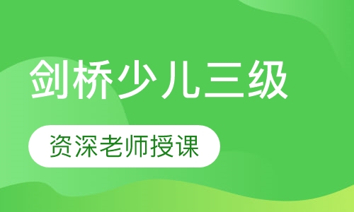 剑桥少儿三级