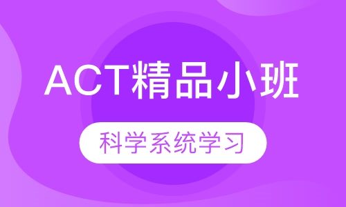 ACT精品小班