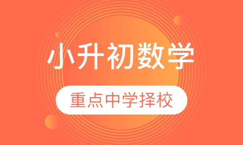 小升初数学同步培优冲刺班
