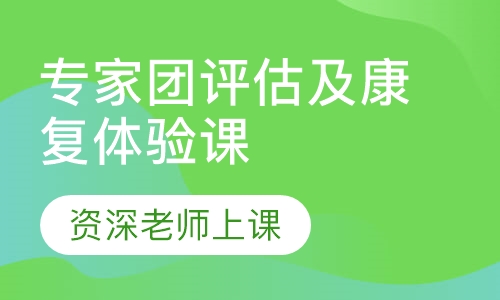 专家团评估及康复体验课