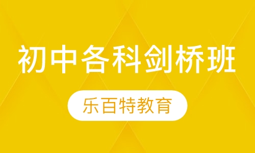 初中各科课程剑桥班