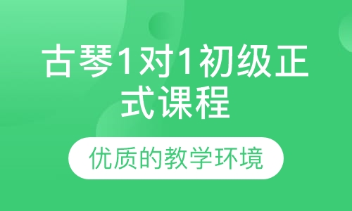 古琴1对1初级正式课程