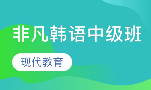 非凡韩语中级班
