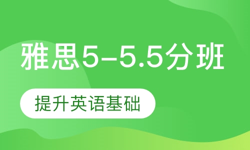 雅思5-5.5分班