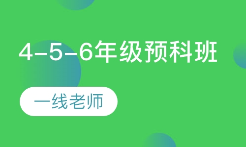 新4-5-6年级预科班