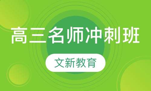 高三名师冲刺班