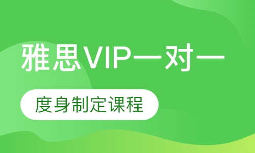 雅思VIP 一对一 自选课程