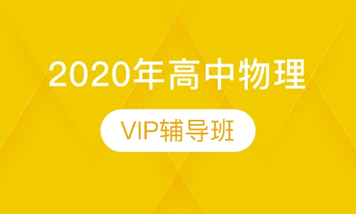 2020年高中物理VIP辅导班
