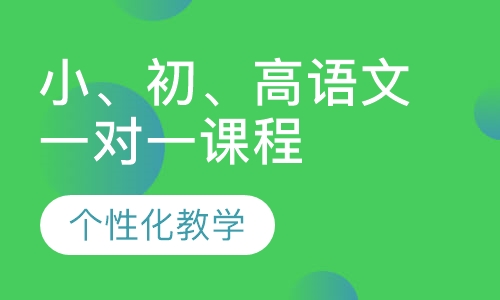小初高语文一对一课程