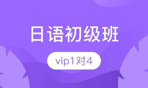 日语初级班（n5n4）vip1对4
