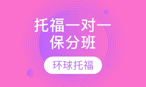 托福一对一保分班
