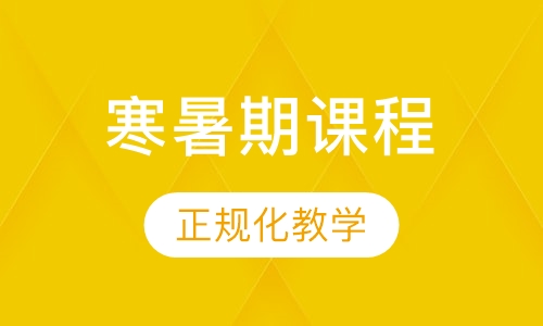 寒暑期专项课程