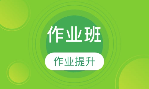 作业班辅导