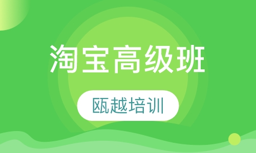 淘宝高级班（淘宝普及班 SEO淘宝营销）