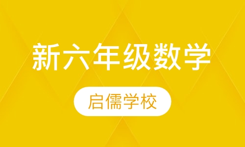 新六年级数学辅导班
