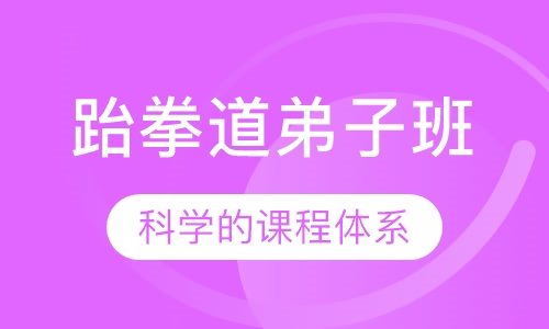 跆拳道弟子班