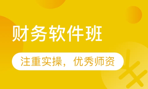 财务软件班