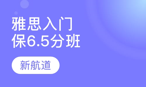 雅思入门保6.5分（A B C）周末班