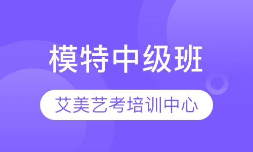 模特中级班