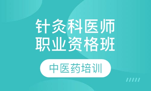 针灸科医师职业资格取证班