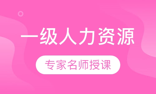 一级人力资源管理师