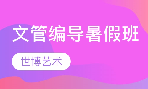 文管编导暑假班