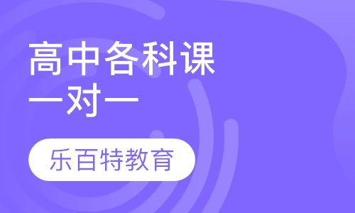 高中各科课程钻石一对一