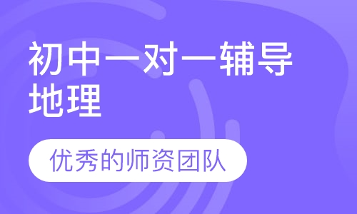 初中一对一辅导地理