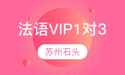 法语精品VIP1对3课程