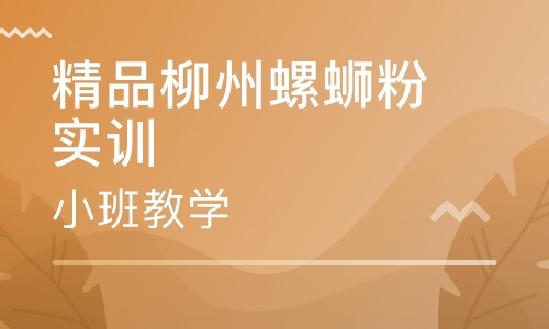 精品柳州螺蛳粉实训