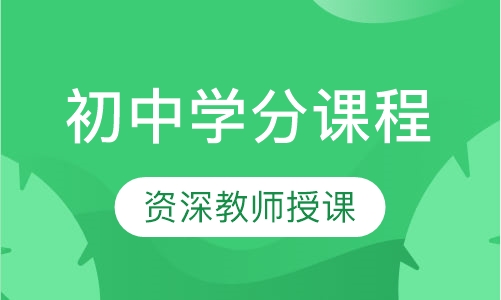 美国初中学分课程