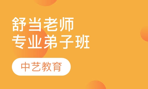 舒当老师专业弟子班