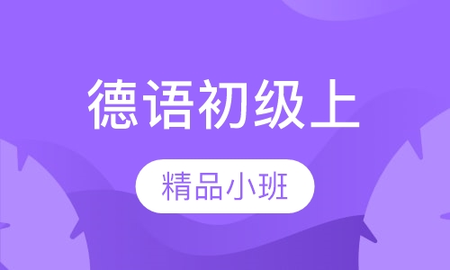 寒假班德语初级上（0起点A1）