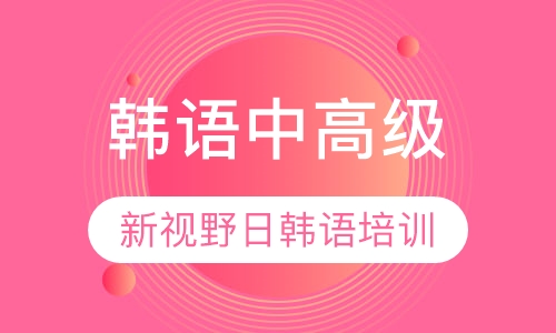 韩语中高级