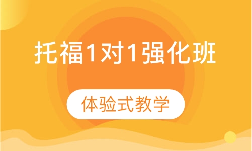 托福1对1强化班