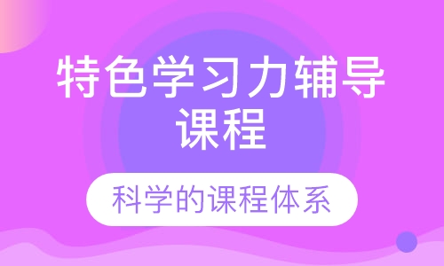特色学习力辅导课程