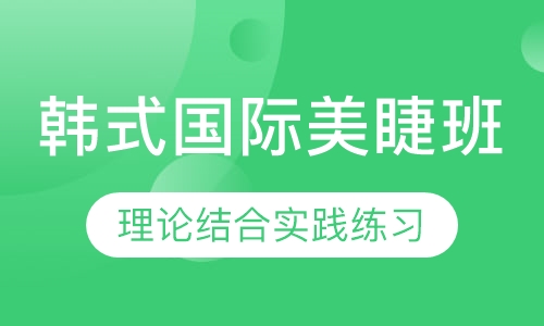 韩式国际美睫班