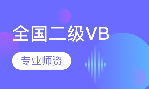 全国二级VB