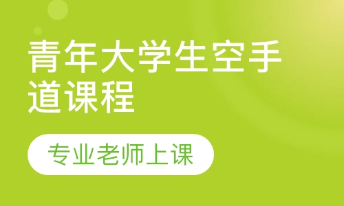 青年大学生空手道课程
