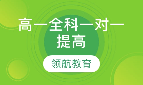 高一全科一对一提高