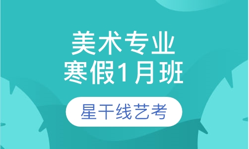 美术专业寒假1月班