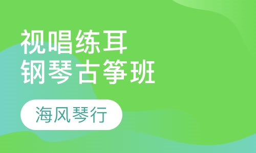 视唱练耳培训钢琴古筝班