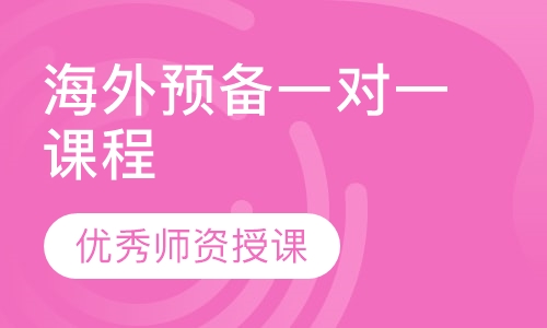 海外预备一对一课程
