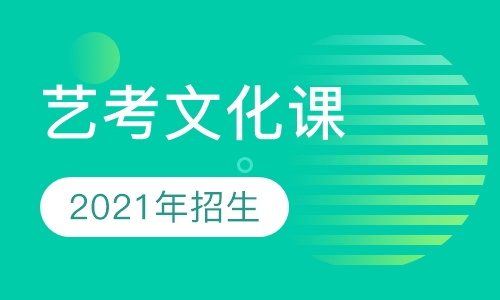 2021年艺考文化课招生