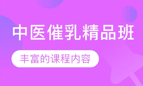 中医催乳精品班