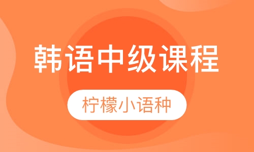 韩语中级课程