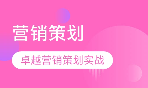 《卓越营销策划实战－企业成功源于成功的营销策划》课程